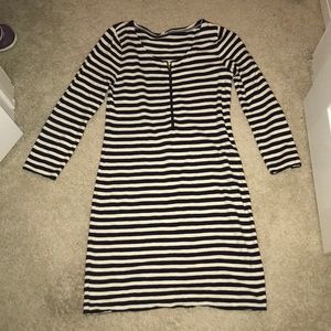 JCREW Stripped Cotton Dress